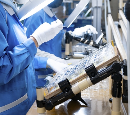 外観検査の様子